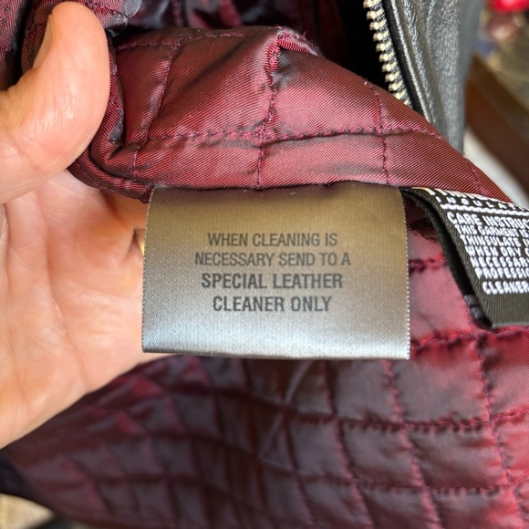 Wilsons Leather Black Zip Front Jacket Women’s Medium Genuine Leather Classic M - Picture 15 of 16